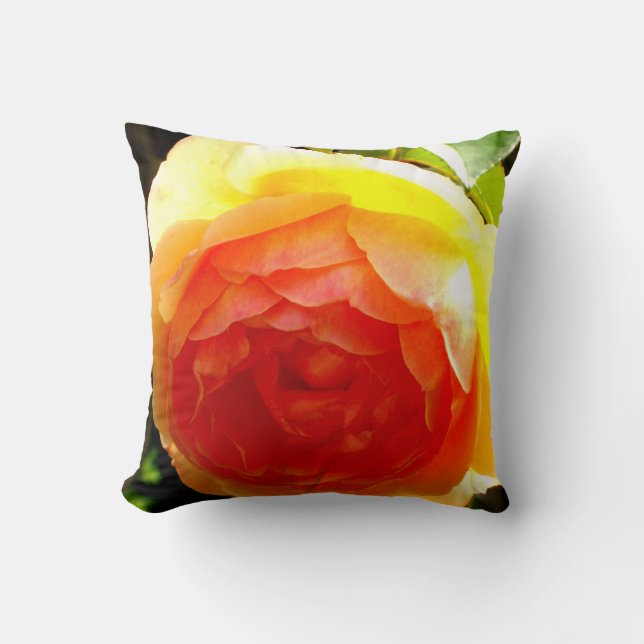 Yellow Rose Cushion (Front)