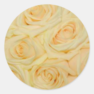 Yellow Rose Envelope Seal Sticker