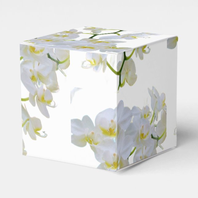 Yellow Rose Favour Box (Front Side)