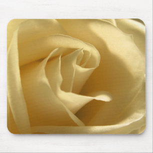 Yellow Rose Flower Petals Pretty Floral Photo Mouse Pad