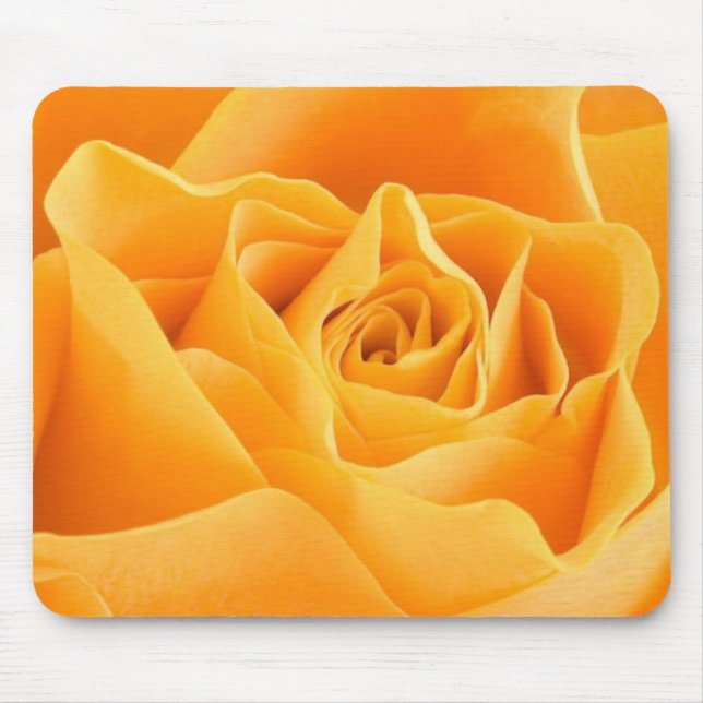 Yellow Rose Mouse Pad (Front)