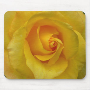 Yellow Rose Mousepad Rose Mouse Pad Custom