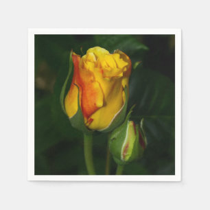 Yellow Rose Napkin
