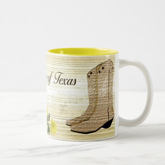 Yellow Rose of Texas Mug (Right)