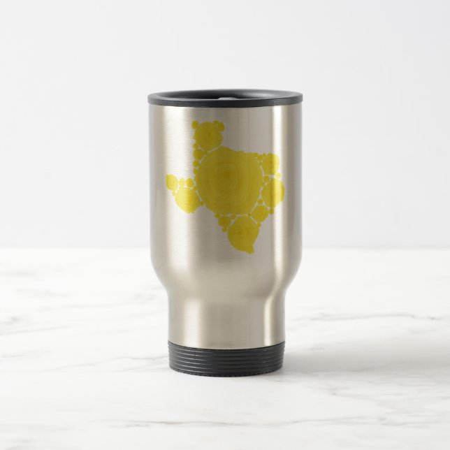 Yellow Rose of Texas Travel Mug (Center)