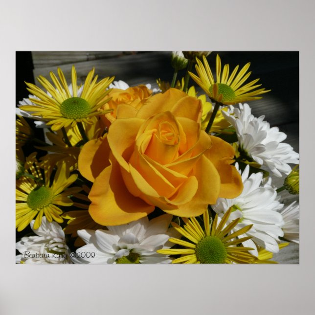 Yellow Rose Poster (Front)