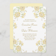 Yellow Rose Wedding