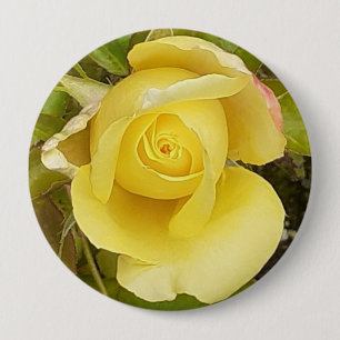 Yellow Rosebud Badge