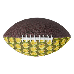 Yellow Rosebud Football