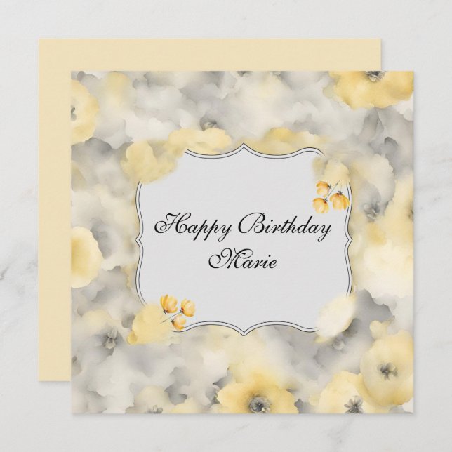 yellow roses (Front/Back)