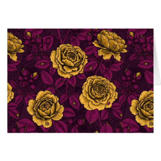 Yellow roses (Front Horizontal)