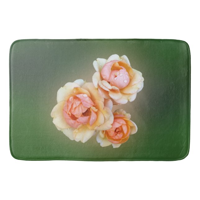 yellow roses bath mat (Front)