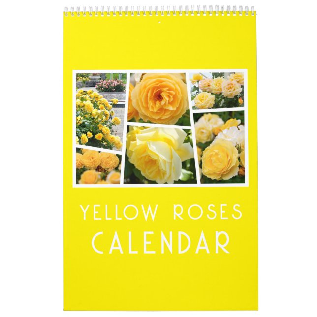 Yellow Roses Calendar (Type-A) (Cover)