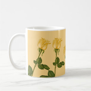 Yellow Roses Coffee Mug