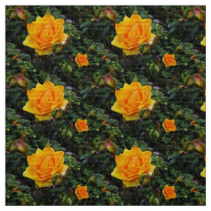 Yellow Roses Fabric