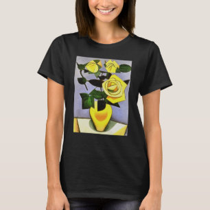 Yellow Roses From A Friend Geometric Abstract T-Shirt
