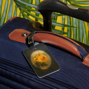 Yellow Roses Luggage Tag