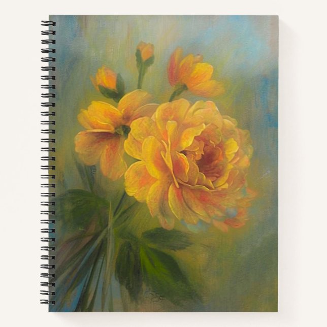 Yellow Roses Notebook (Front)