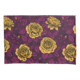 Yellow roses pillowcase