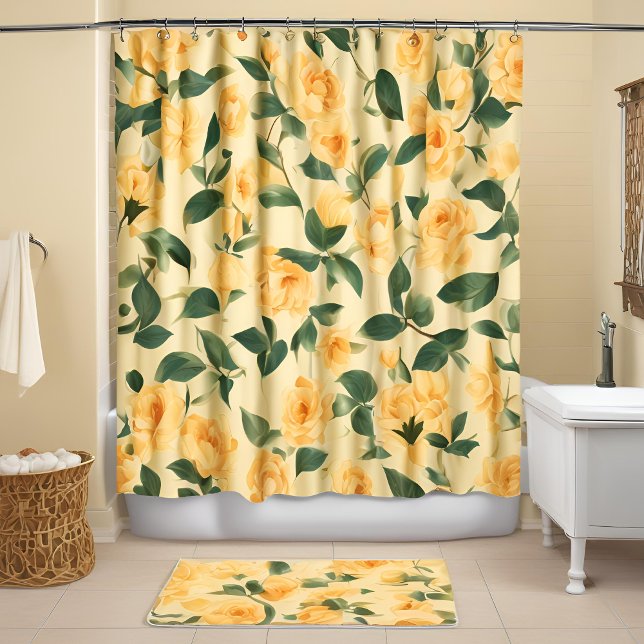 Yellow Roses  Shower Curtain (Creator Uploaded)