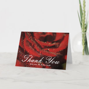 Yellow Roses Thank You Card