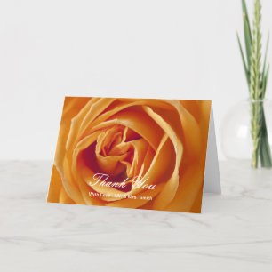 Yellow Roses Thank You Note Card