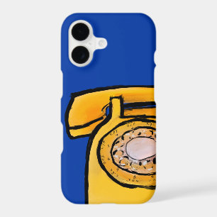 Yellow Rotary Phone