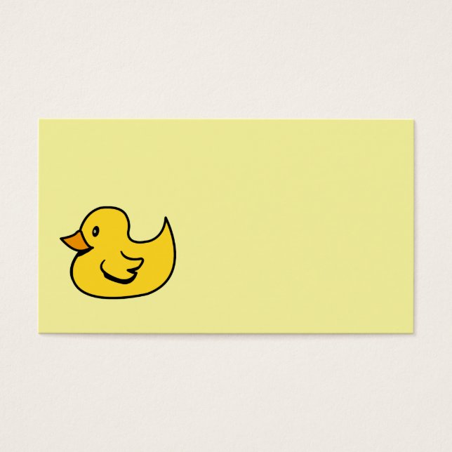 Yellow Rubber Duck (Front)
