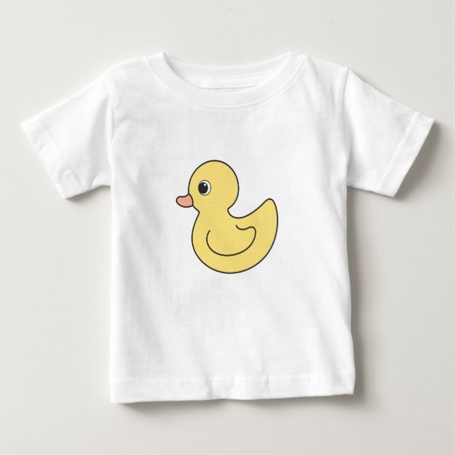 Yellow Rubber Duck Baby T-Shirt (Front)