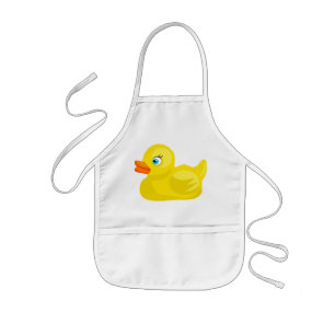 Yellow Rubber Duck Kids Apron