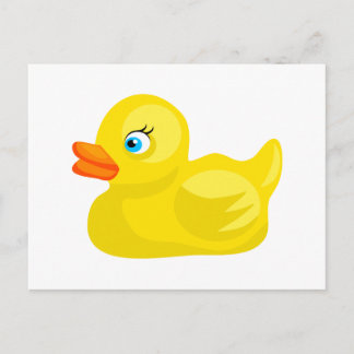 Yellow Rubber Duck Postcard