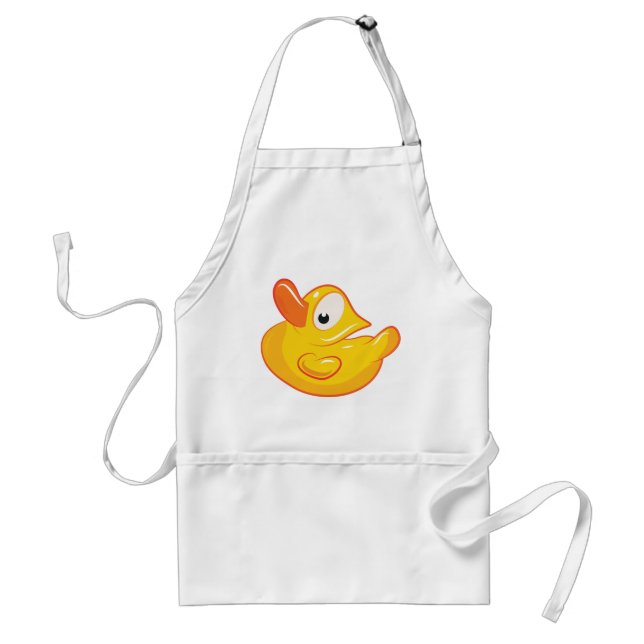 Yellow Rubber Duck Standard Apron (Front)