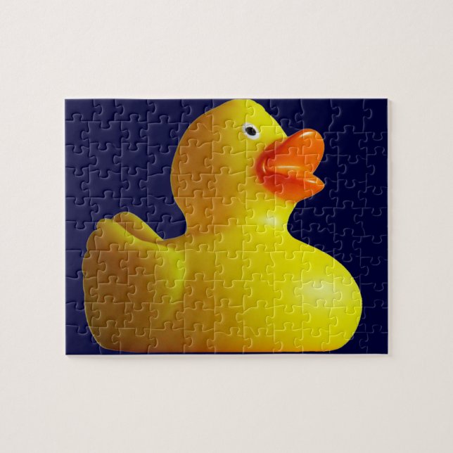 Yellow Rubber Duckie Puzzle (Horizontal)