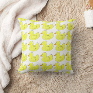 Yellow Rubber Duckies Ducky Duck Bathtub Toy Cushion