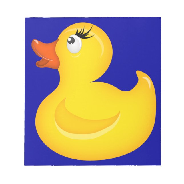 Yellow Rubber Duckies Notepad (Front)
