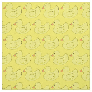 Yellow Rubber Ducks Ducky Bathtub Duckies Fabric