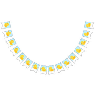 Yellow Rubber Ducky Bunting