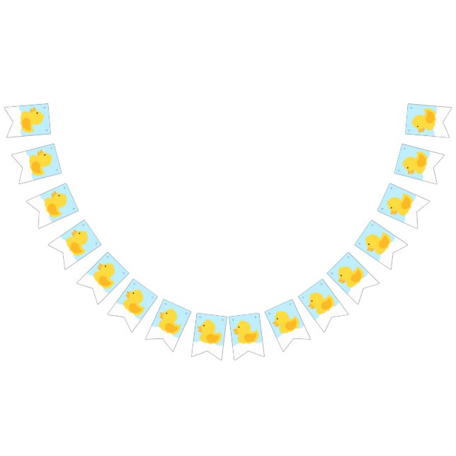 Yellow Rubber Ducky Bunting (All)