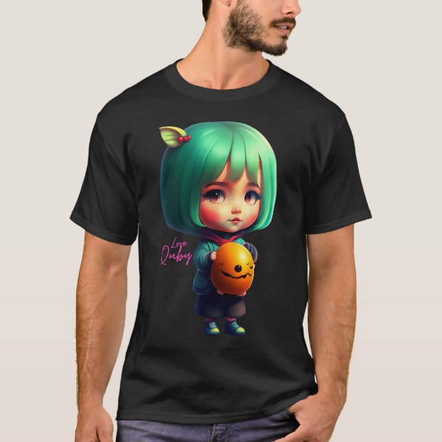 Yellow Rubber Rain Boots T-Shirt (Front)