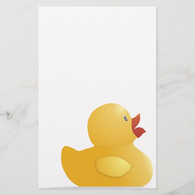Yellow Rubberduck Stationery (Front)