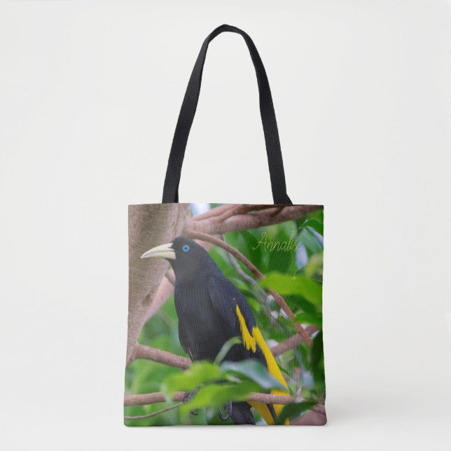 Yellow-rumped cacique tote bag (Front)