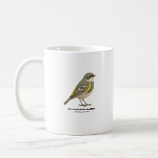 Yellow Rumped War - Birds of California Coffee Mug