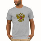 Yellow Russian Imperial Double Headed Eagle Emblem
