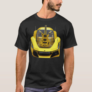 Yellow s And Guitars T-Shirt