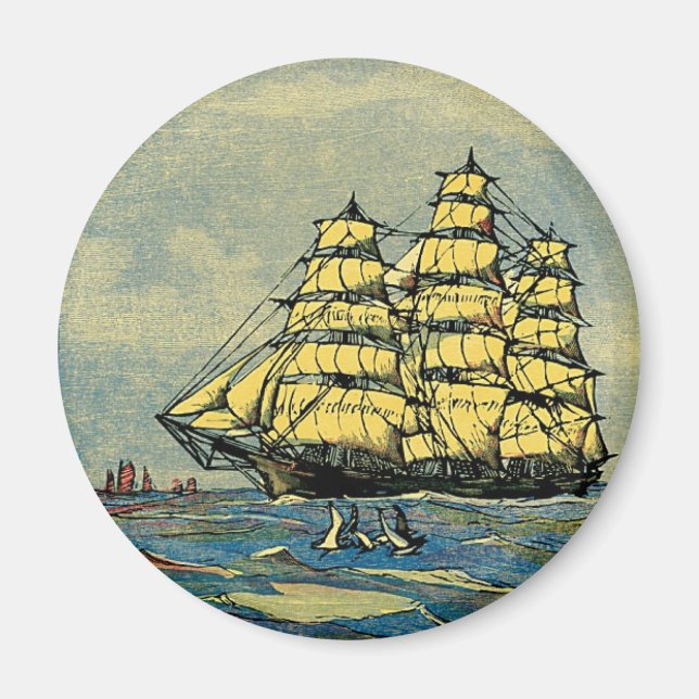 Yellow Sails Magnet (Front)