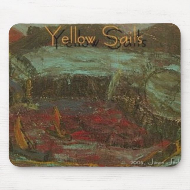 YELLOW SAILS MOUSE PAD (Front)