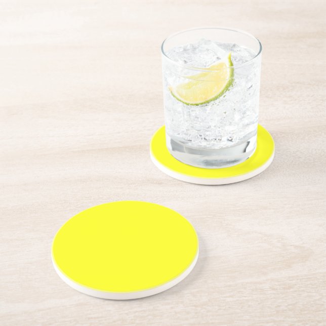 Yellow Sandstone Coaster (Side)