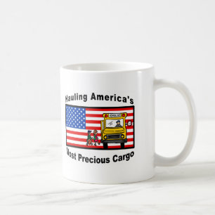 Yellow School Bus Mug - Customised