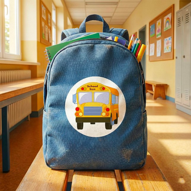 Yellow School Bus Stickers (Creator Uploaded)