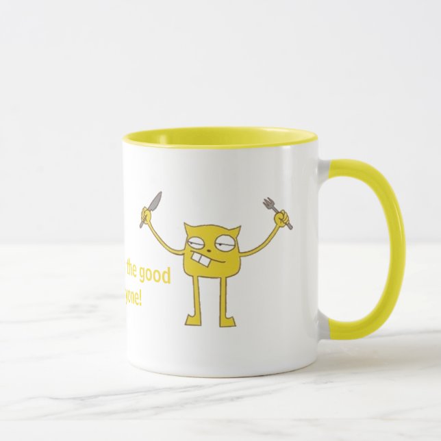 Yellow Sees the Good in Everyone! Mug (Right)